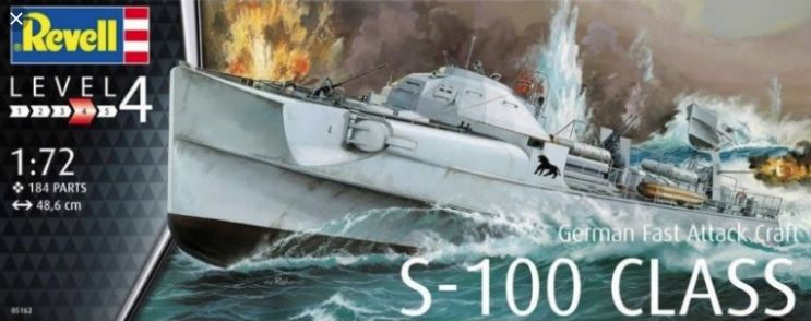 05162  флот  German Fast Attack Craft S-100 Class  (1:72)