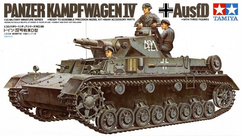 35096  техника и вооружение  Pzkpw IV Ausf.D (1:35)