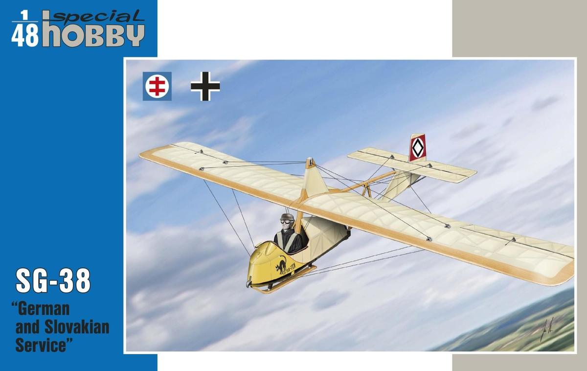 SH48141  авиация  SG-38 German and Slovak service  (1:48)