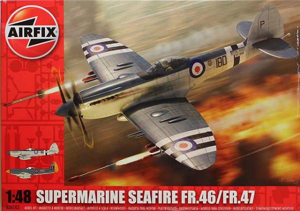 6103  авиация  Supermarine SEAFIRE FR46/FR47(1:48)