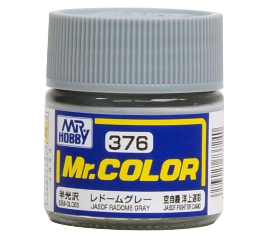 C376  краска 10мл JASDF Radome Gray