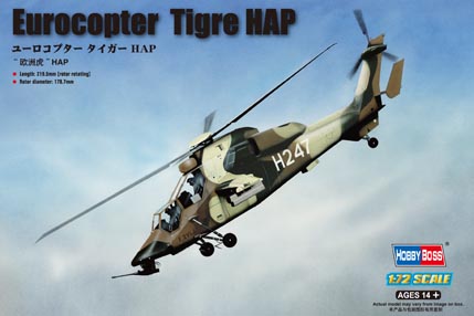 87210  авиация  Eurocopter EC-665 Tigre HAP  (1:72)