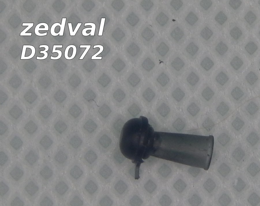 D35072  дополнения из смолы  Звуковой сигнал для Танк-34, Су-100, ИСУ-152  (1:35)