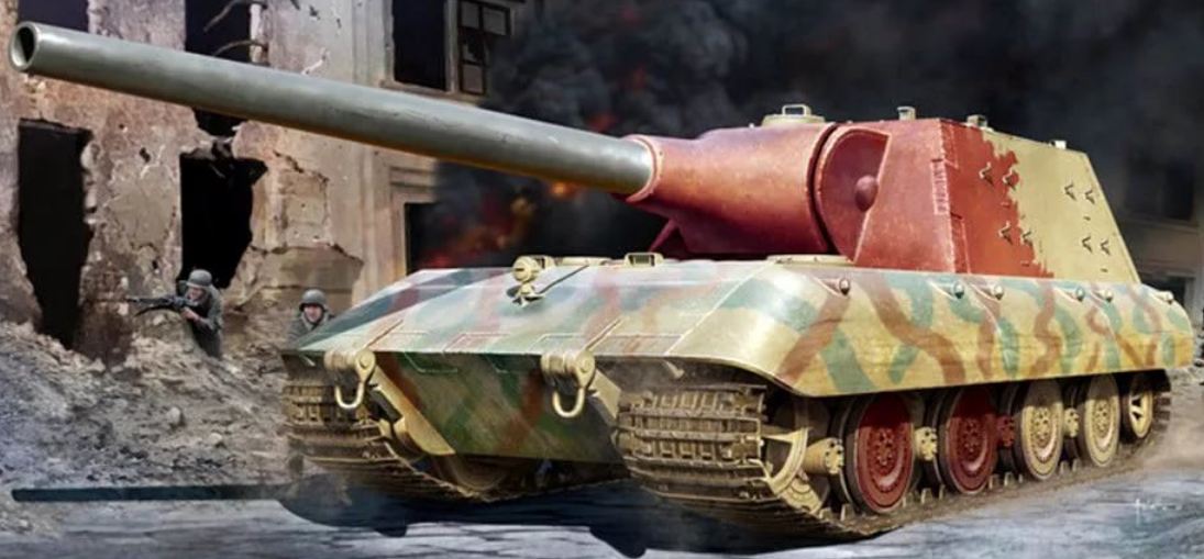 09542  техника и вооружение  САУ  Stug E-100  (1:35)