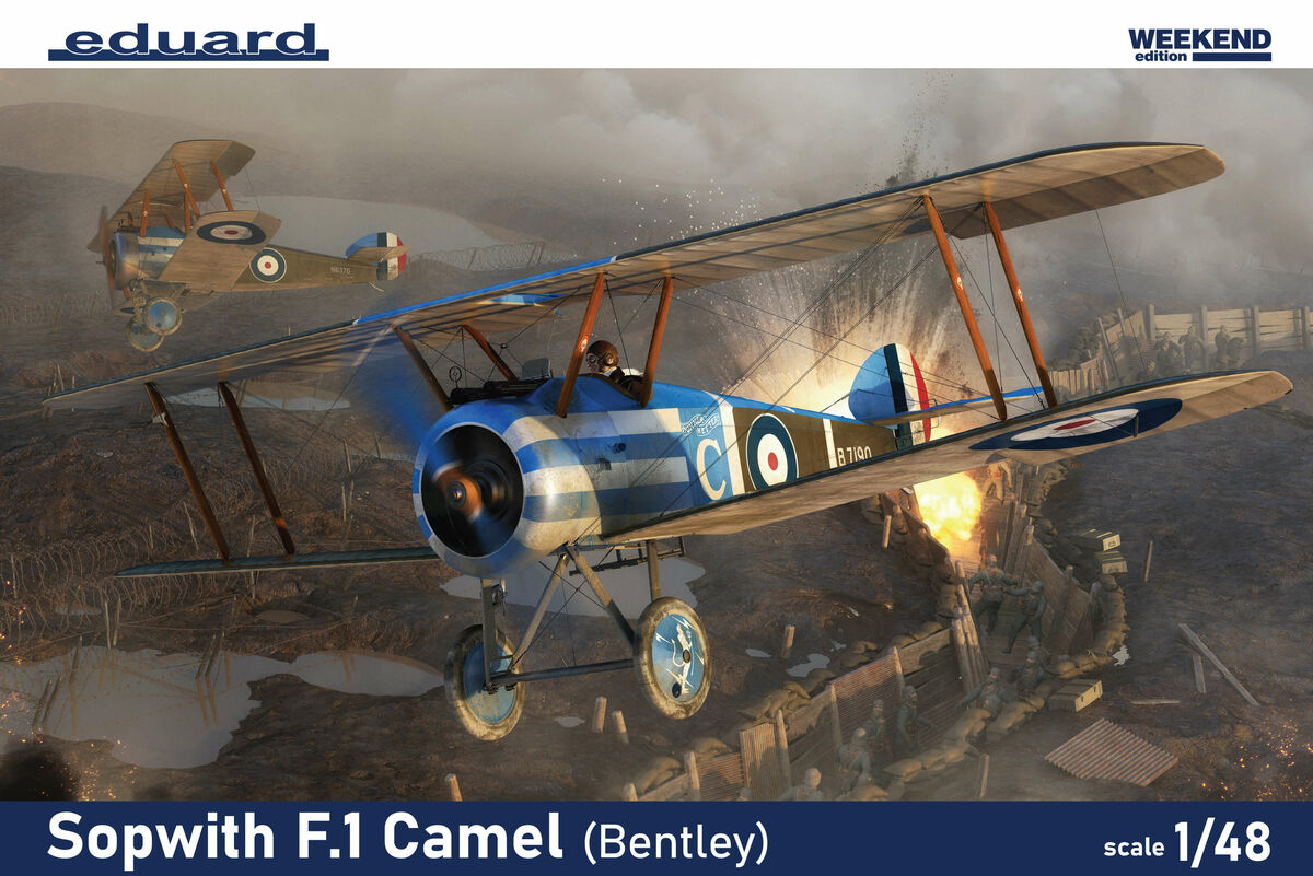 8485  авиация  Sopwith F.1 Camel (Bentley) Weekend edition  (1:48)