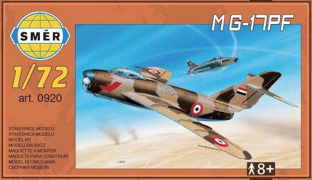 0920  авиация  M&G-17PF  (1:72)