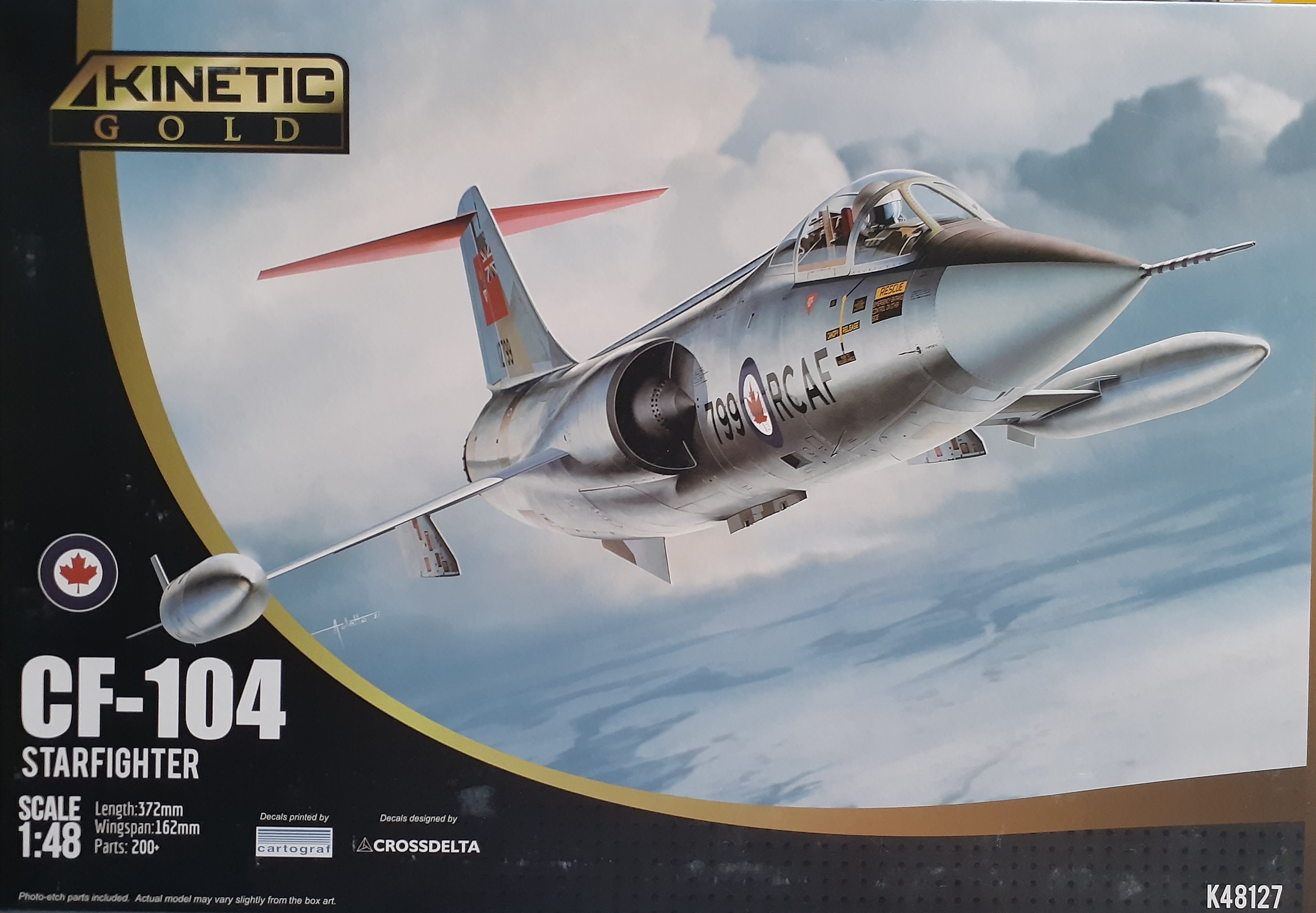 K48127  авиация  CF-104 Starfighter  (1:48)