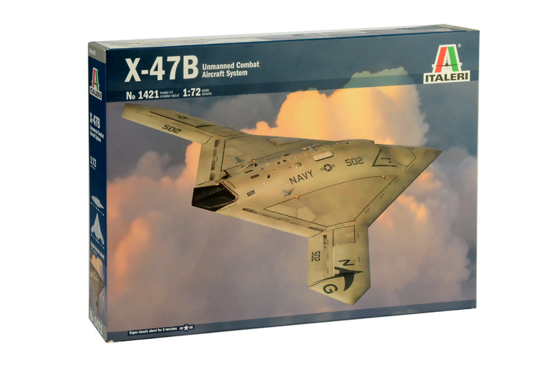 1421  авиация  X-47B  (1:72)