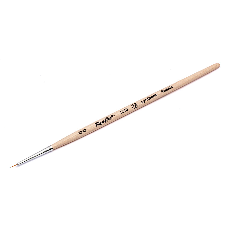 1210-00 / ЖС1-00,50Б  кисти  Кисть Roubloff серии 1210 №00 рыжая мягкая синтетика круглая