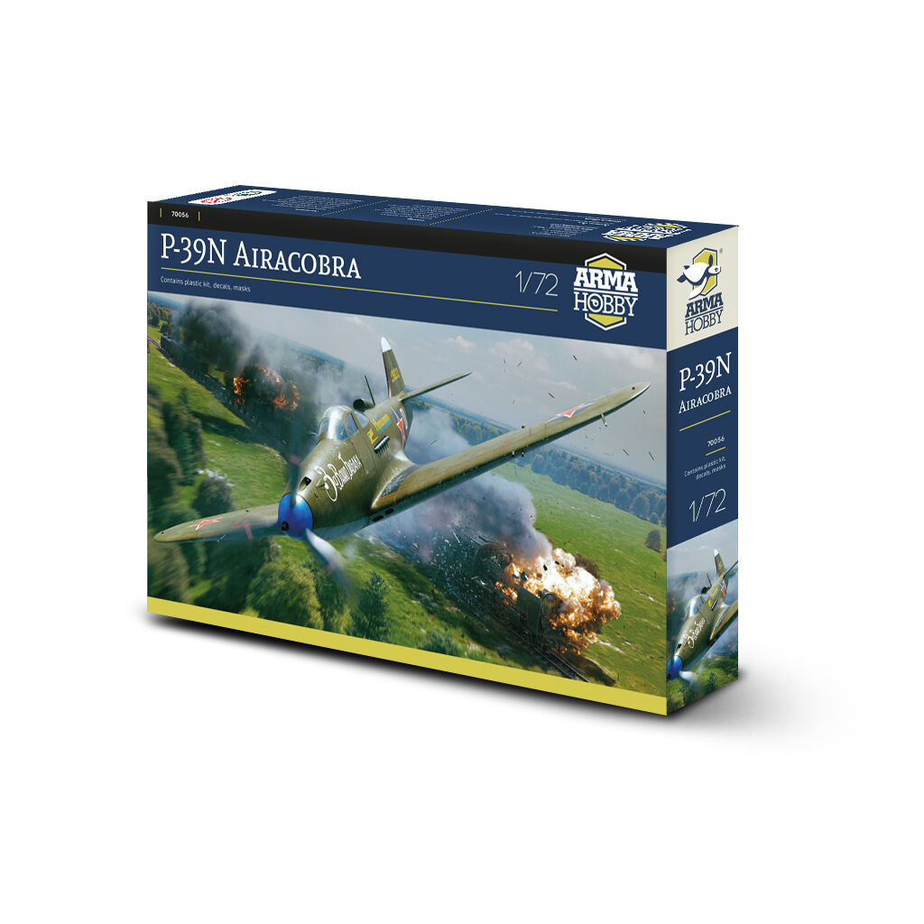 70056  авиация  P-39N Airacobra  (1:72)