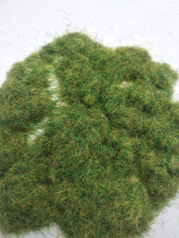 3000  материалы для диорам  Трава статичная. Весенняя. 2мм