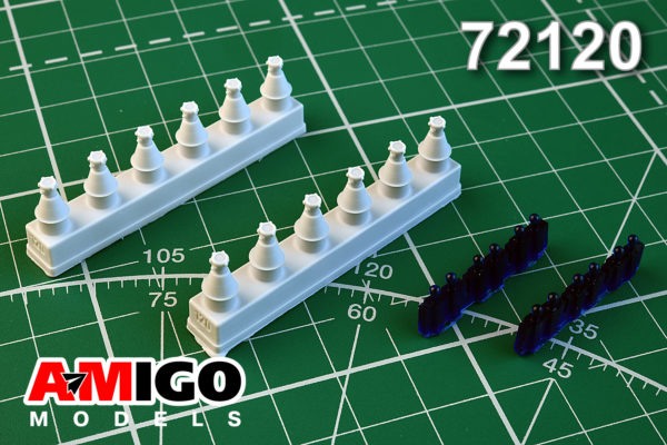 AMG 72120  дополнения из смолы  Аэродромный огонь ОЛ3  (1:72)