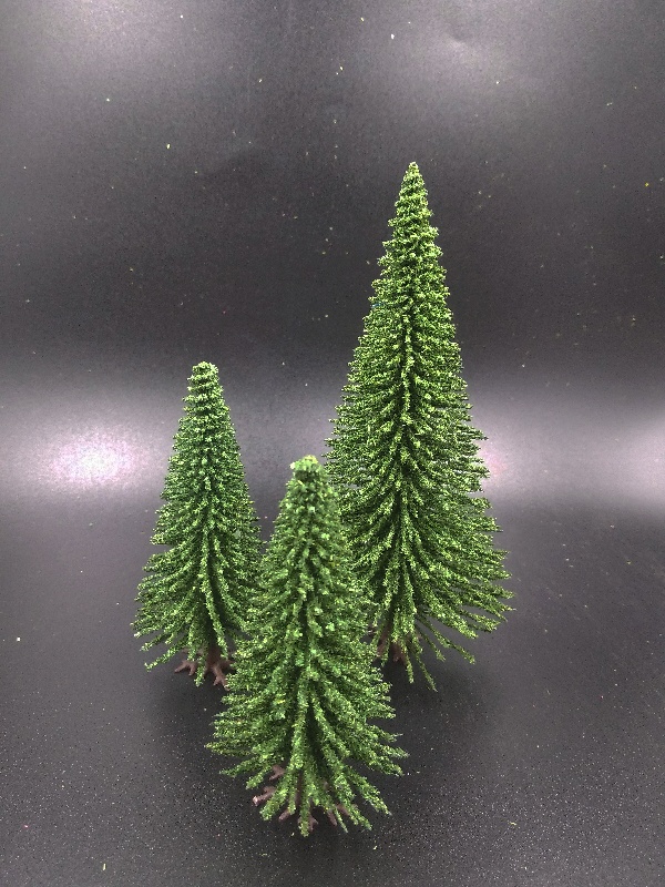 D02  материалы для диорам  Дерево ЕЛЬ 3 шт.