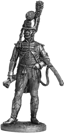 NAP-036  миниатюра  Офицер Конной Лейб-гвардии. Швеция, 1807 г.