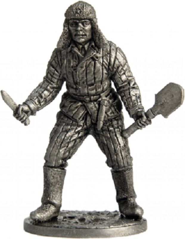 WW2-14  миниатюра  Боец Красной Армии, 1941-43 гг. СССР