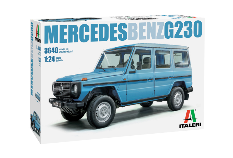 3640  автомобили и мотоциклы  MERCEDES BENZ G230  (1:24)