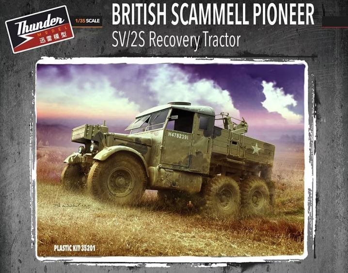 TM35201  техника и вооружение  British Scammell Pioneer SV/2S recovery tractor  (1:35)
