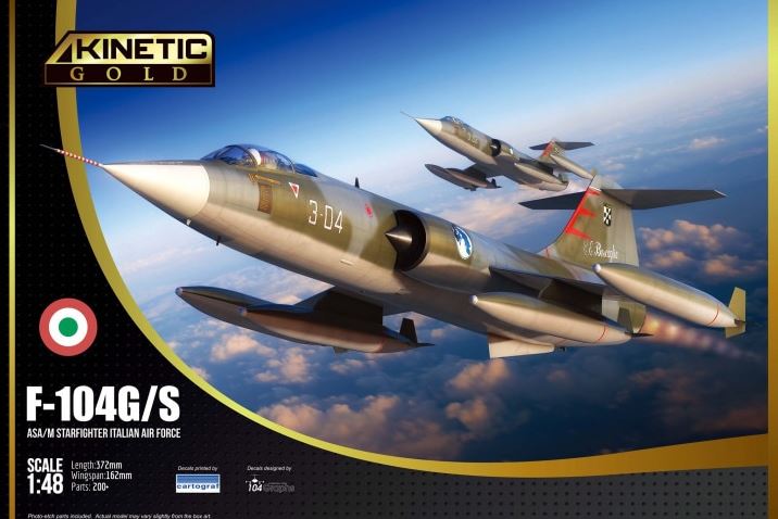 K48093  авиация  F-104G/S ASA/M Starfighter IAF  (1:48)