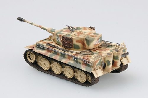 36221  техника и вооружение  Tiger I (поздний), SS sPzAbt.102, Нормандия, 1944 г. (1:72)