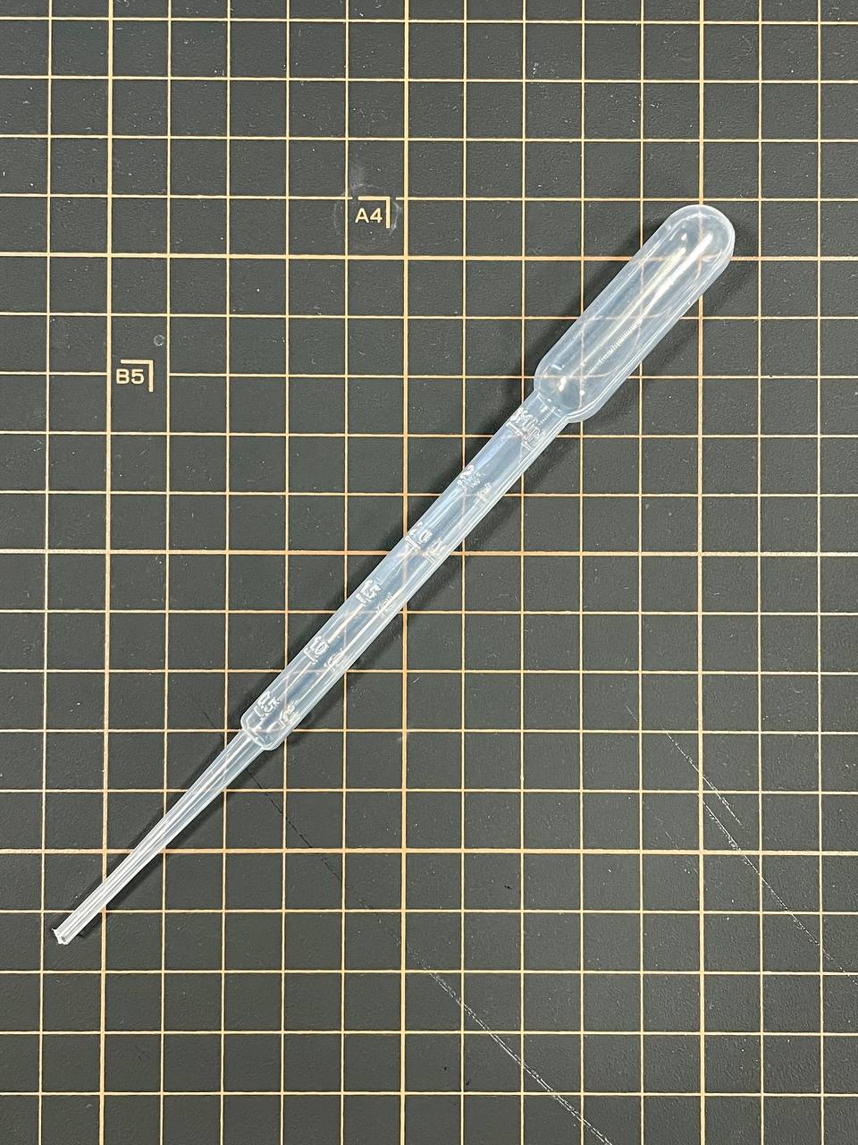 И3003  инструменты для работы с краской Пипетка 3,5 мл, с делениями, 1 шт.