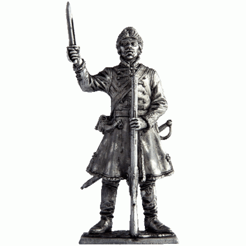 230 R  миниатюра  Фузелер выборных солдатских полков, 1698-1702гг. Россия