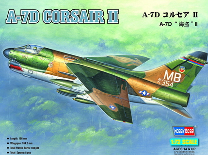 87203  авиация  A-7D Corsair II  (1:72)