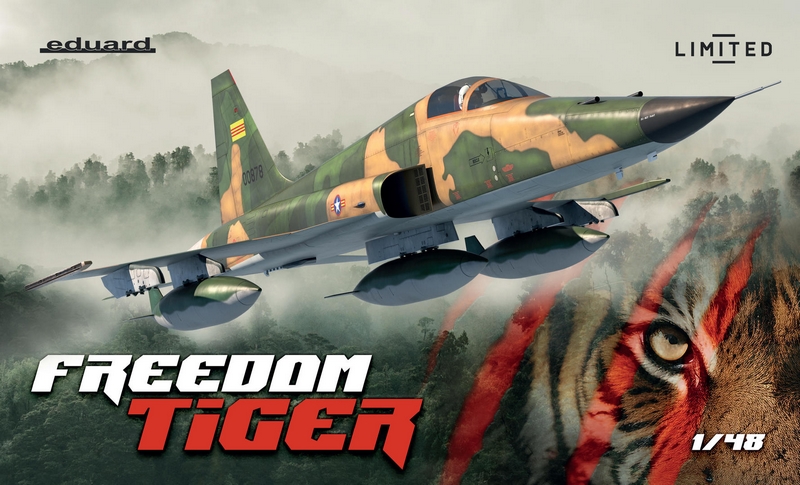 11182  авиация  Freedom Tiger F-5E Tiger II Limited edition  (1:48)