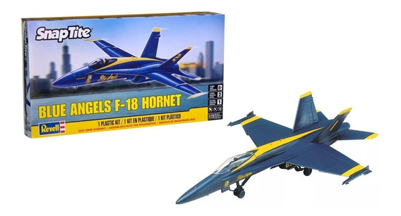 11185  авиация  Snap Tite Blue Angels F-18 Hornet  (1:72)