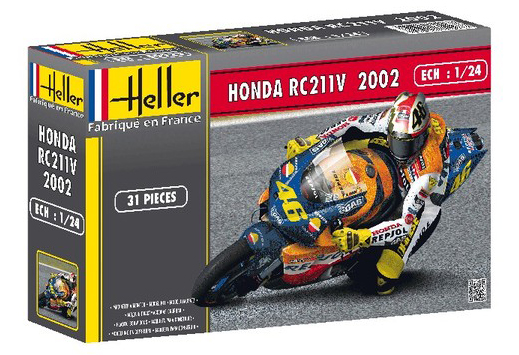 80923  автомобили и мотоциклы  Хонда RC211 V (1:24)
