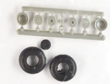 7244  дополнения из пластика  Rubber Wheels. C-2  (1:72)
