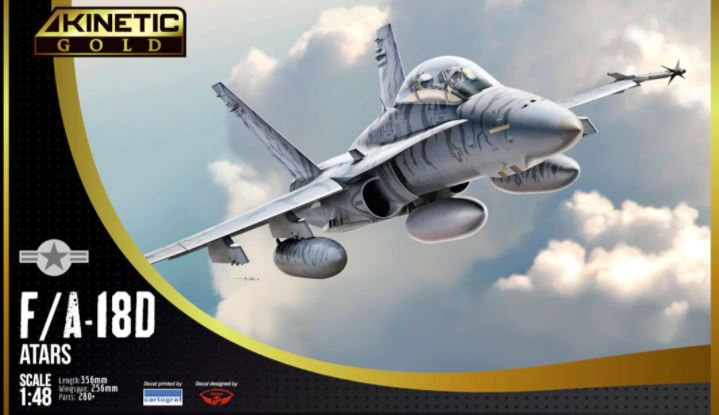 K48033  авиация  F/A-18D  (1:48)