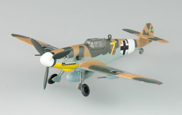 37252  авиация  Мессершмитт BF-109G-2 III./JG53 1943 г. Тунис (1:72)