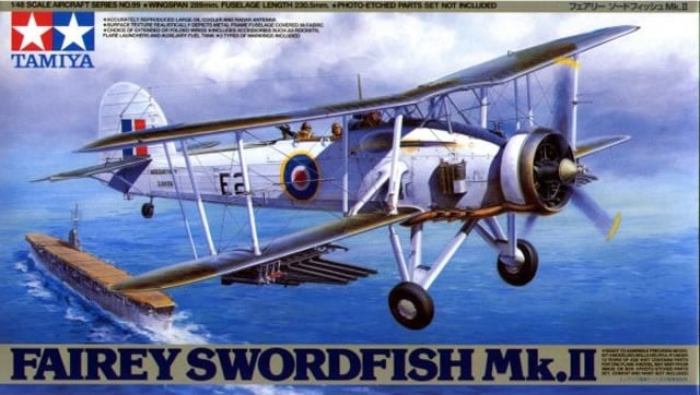 61099  авиация  Fairey Swordfish Mk.II  (1:48)