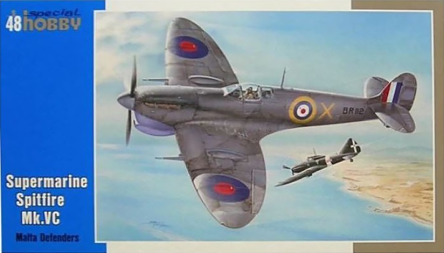 SH48051  авиация  Supermarine Spitfire Mk.VC Malta Defenders  (1:48)
