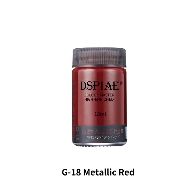 G-18  краска  18мл Metallic Red