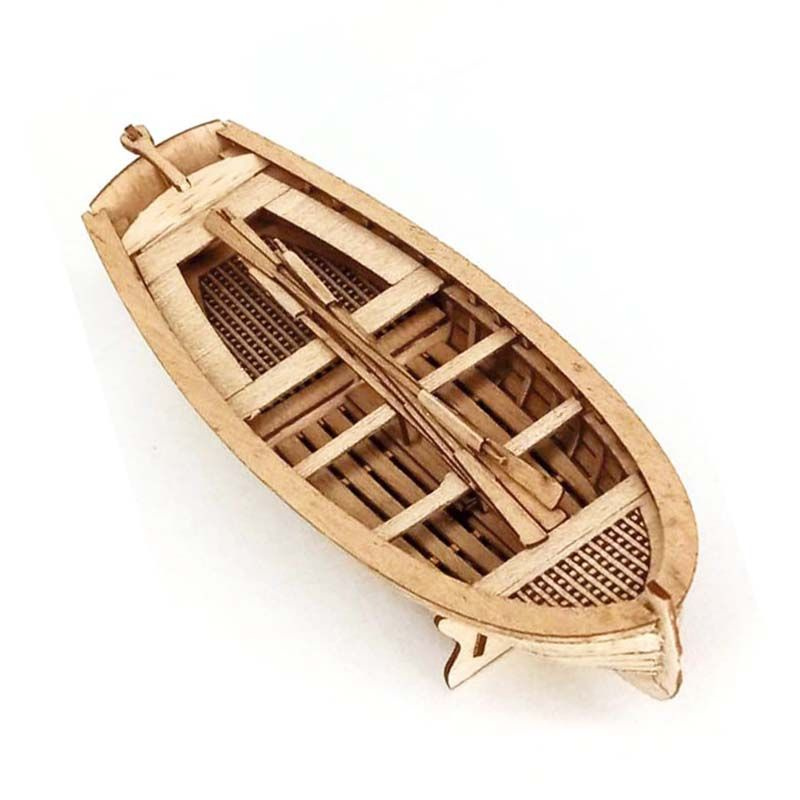 E64107  флот  Ял 6-весельный  (1:64)