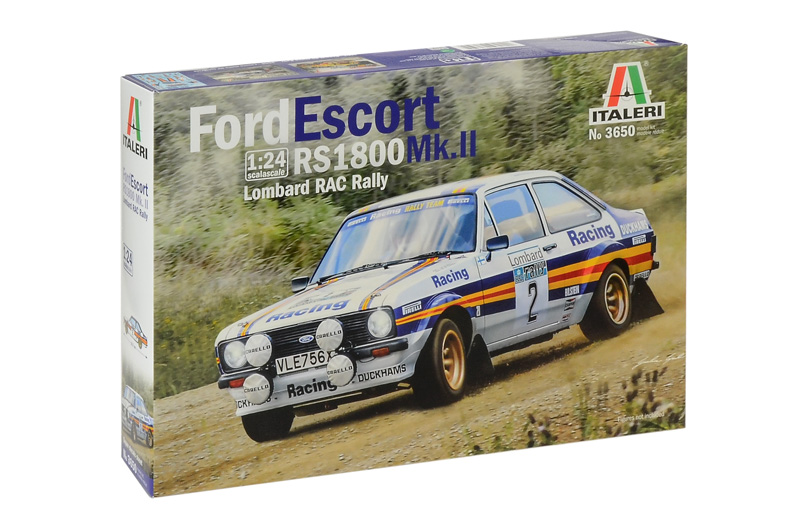 3650  автомобили и мотоциклы  Ford Escort RS 1800 Mk.II  (1:24)