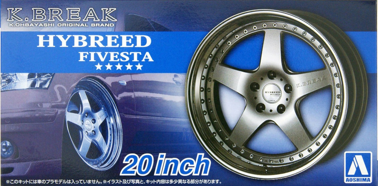 06113  дополнения из пластика  K.Break Hybreed Fivesta 20inch  (1:24)
