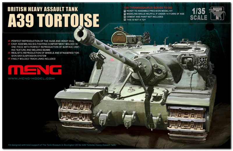 TS-002  техника и вооружение  A39 Tortoise  (1:35)