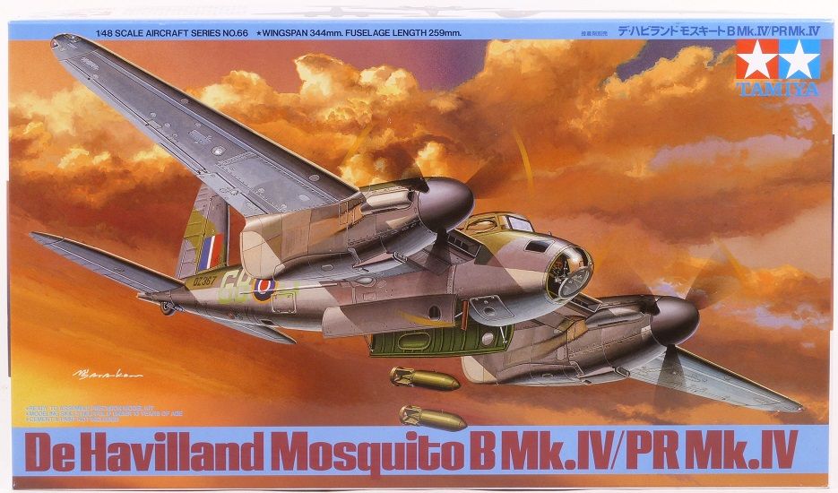 61066  авиация  Mosquito B Mk. IV / PR Mk. IV (1:48)