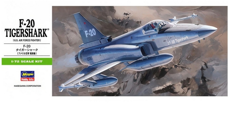 00233  авиация  F-20 Tigershark U.S. Air Force Fighter  (1:72)