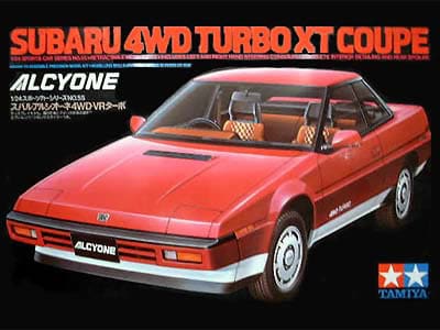 24055  автомобили и мотоциклы  Subaru 4WD Turbo XT Coupe Alcyone  (1:24)