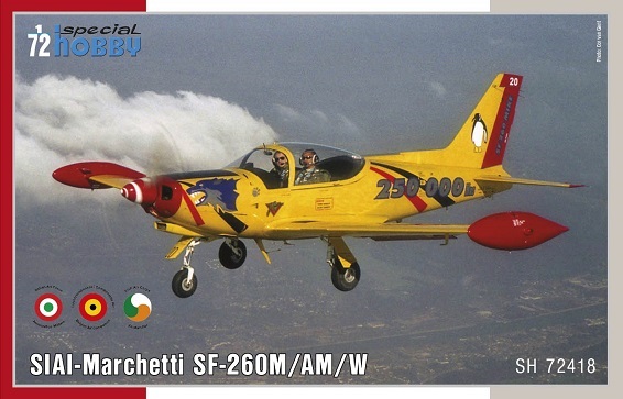 SH72418  авиация  SIAI-Marchetti SF-260M/AM/W  (1:72)