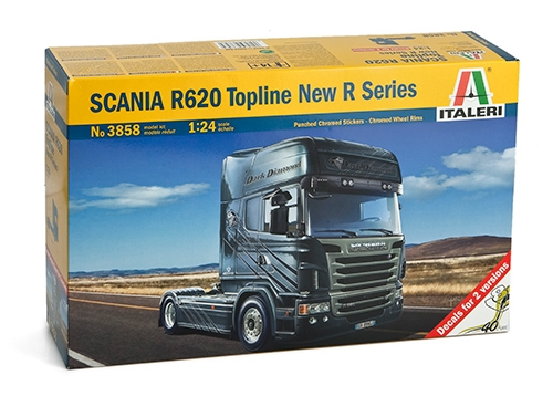 3858  автомобили и мотоциклы  SCANIA R620 V8 New R Series (1:24)