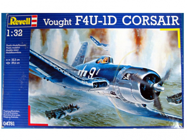 04781  авиация  Vought F4U-1A Corsair  (1:32)