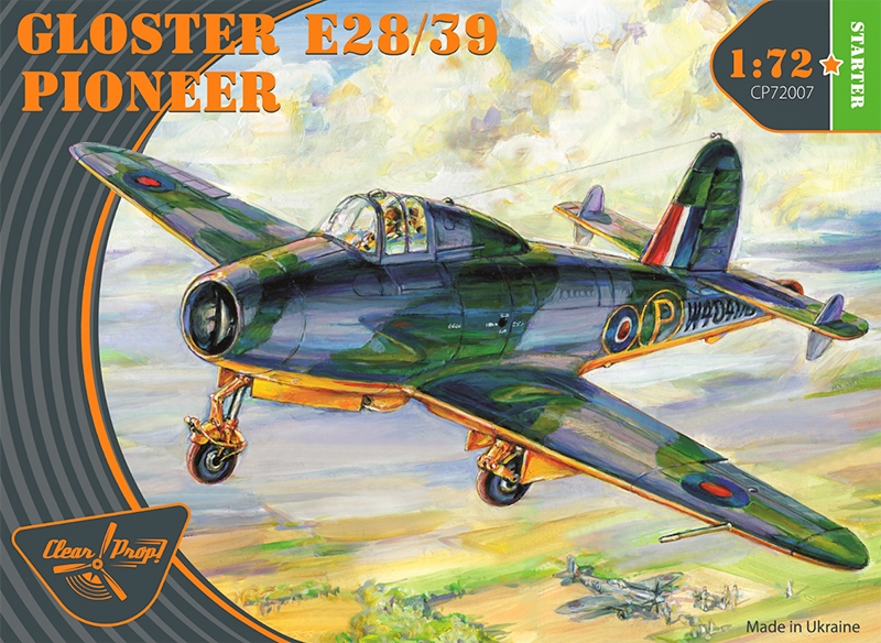 CP72007  авиация  Gloster E.28/39 Pioneer  (1:72)