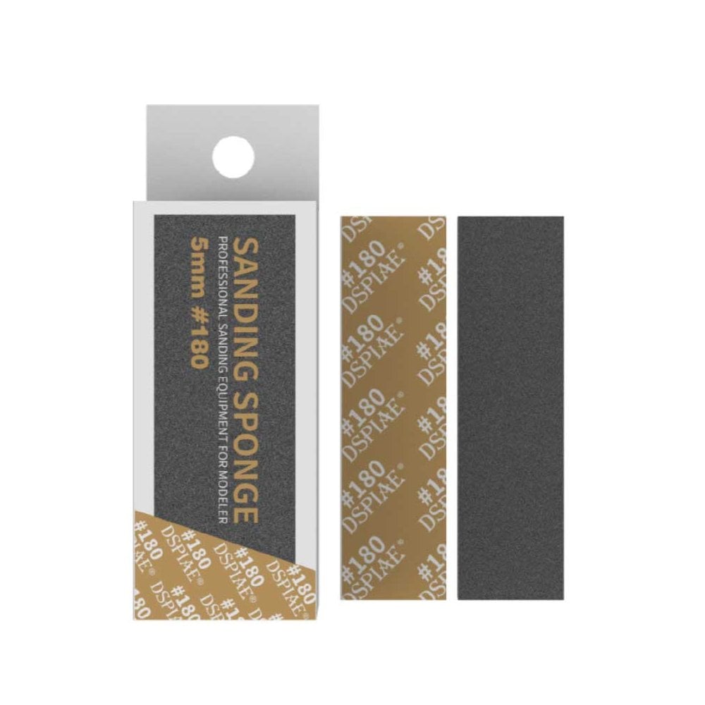 SS5-180  ручной инструмент  Наждачная бумага 5 мм #180 (5 шт.)