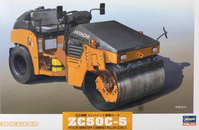 66002  техника и вооружение  Hitachi Vibratory Combined Roller ZC50C-5  (1:35)