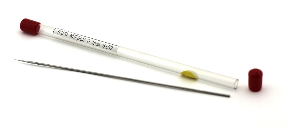 5152  аэрография  Игла для аэрографа Высокопрочная, 130*0,2 мм