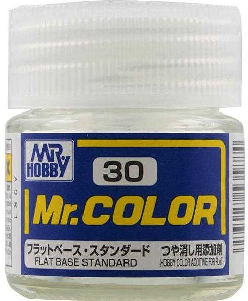 C 30  краска 10мл  FLAT BASE